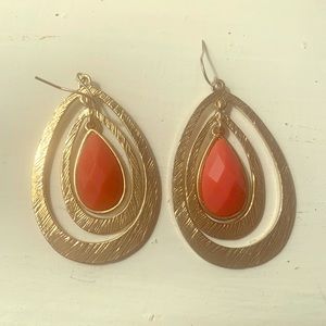 Burnished Gold Earrings